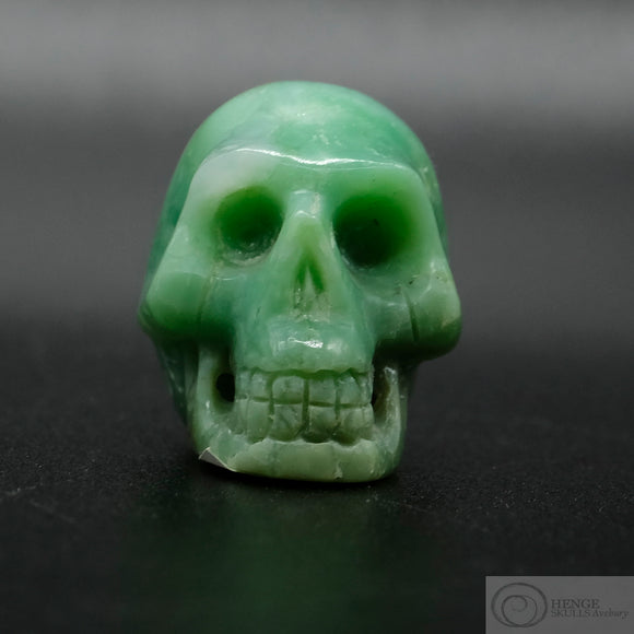 Chrysoprase Human Skull (Ch02)