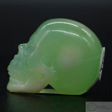 Chrysoprase Human Skull (Ch03)