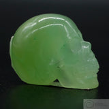 Chrysoprase Human Skull (Ch03)