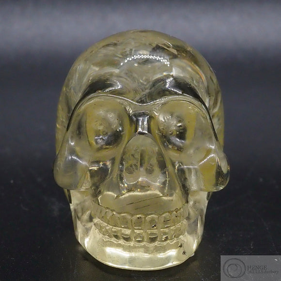 Citrine Human Skull