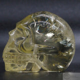 Citrine Human Skull