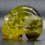 Citrine Human Skull