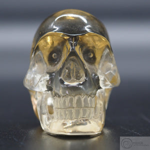 Citrine Human Skull