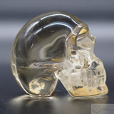 Citrine Human Skull