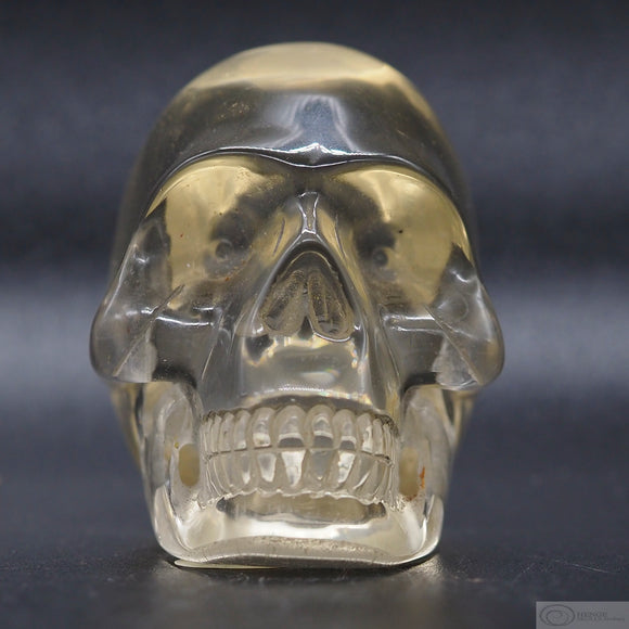 Citrine Human Skull