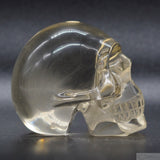 Citrine Human Skull