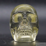 Citrine Human Skull (C16)