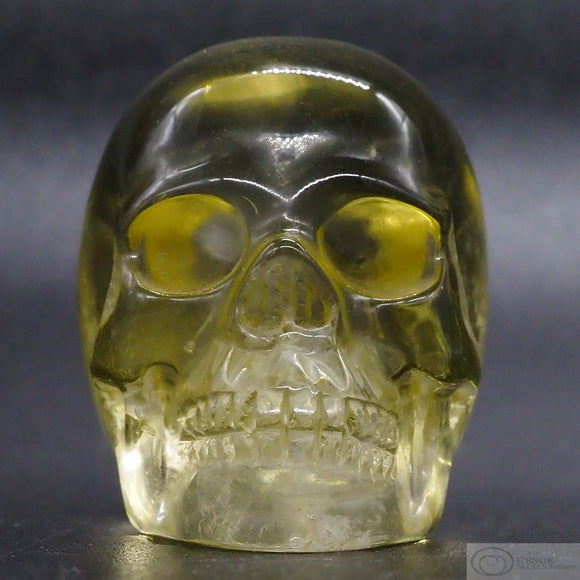 Citrine Human Skull