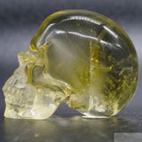 Citrine Human Skull