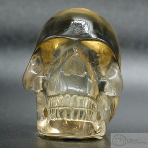 Citrine Human Skull