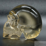 Citrine Human Skull