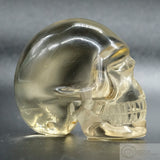 Citrine Human Skull