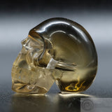 Citrine Human Skull