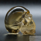 Citrine Human Skull