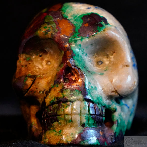 Copper Human Skull