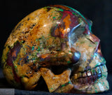 Copper Human Skull