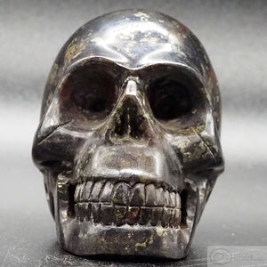 Covellite Human Skull