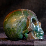 Dragon Bloodstone Female Skull  (DBS03)