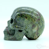 Dragon Bloodstone Human Skull