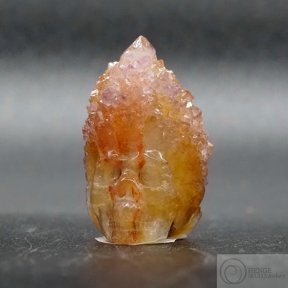 Druzy Amethyst Human Skull (DA07)