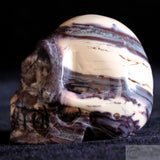 Eggshell Jasper Human Skull