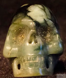 Emerald Human Skull