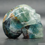 Fluorite Human Skull (Flu12)