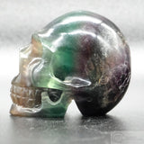 Fluorite Human Skull (Flu07)