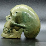 Frog Skin Jasper Human Skull (FSJ05)