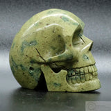 Frog Skin Jasper Human Skull (FSJ05)