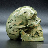 Frog Skin Jasper Human Skull (FSJ04)