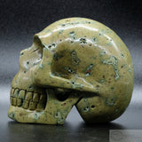 Frog Skin Jasper Human Skull (FSJ03)
