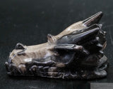 Frosterly Marble Dragon Skull