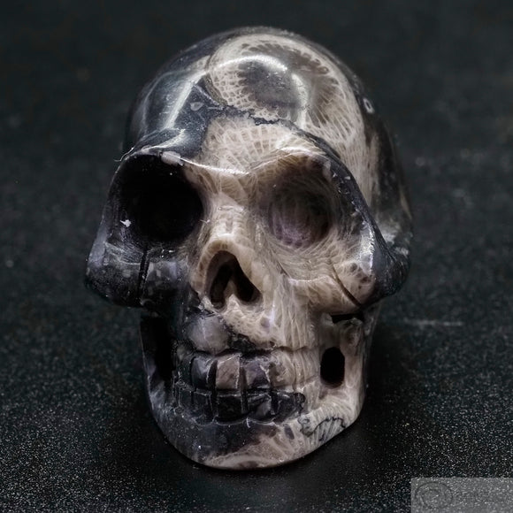 Frosterly Marble Human Skull (FM17)