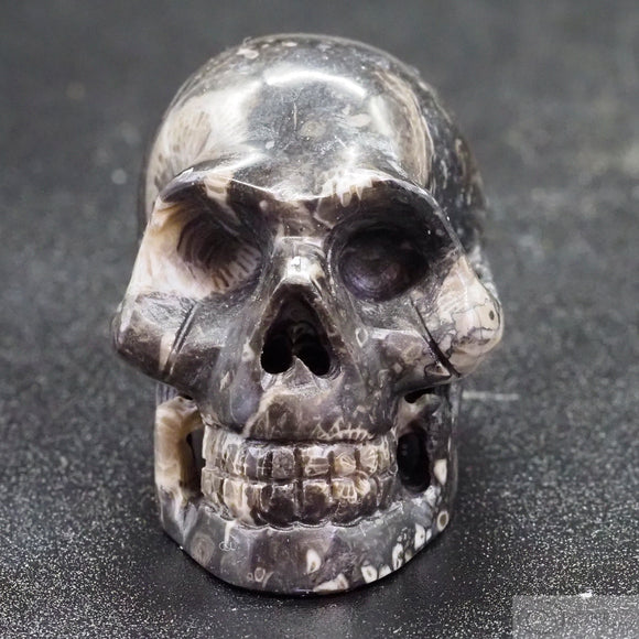 Frosterly Marble Human Skull (FM13)