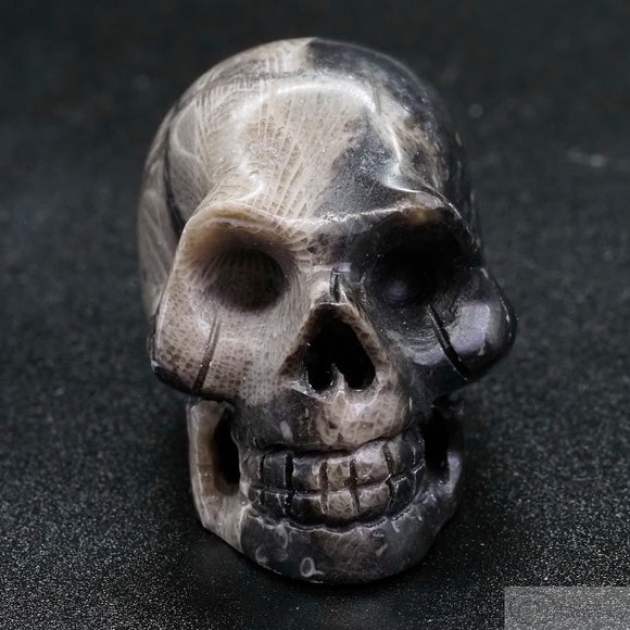 Frosterly Marble Human Skull