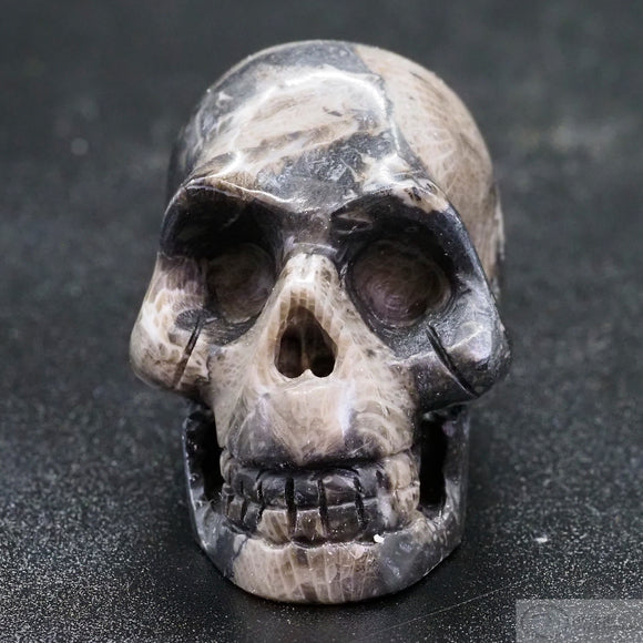 Frosterly Marble Human Skull (FM12)