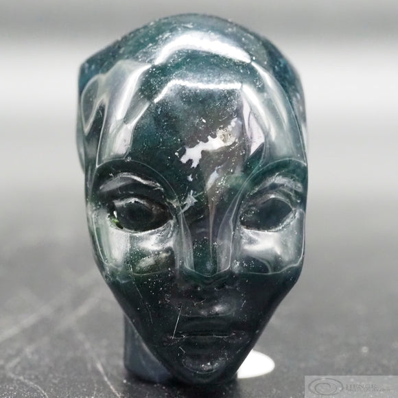 Green Moss Agate Star Elfin (GMA11)