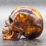 Golden Pietersite Human Skull (Pie38)