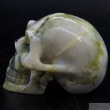 Green Marble Human Skull (GM02)