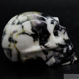 Green Marble Human Skull