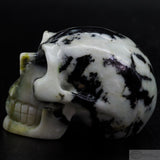 Green Marble Human Skull (GM04)