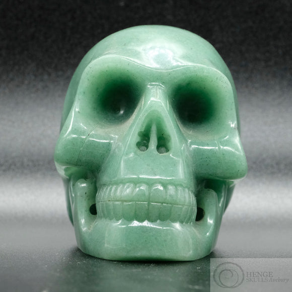 Green Aventurine Human Skull