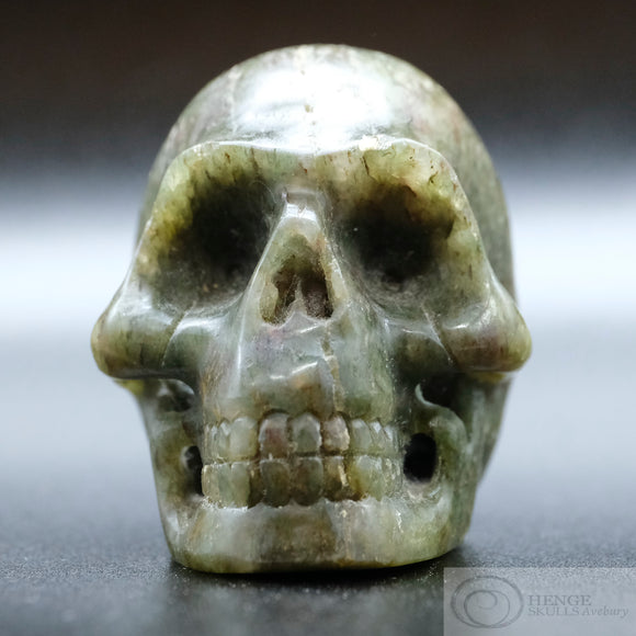 Green Garnet Human Skull