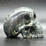 Green Jasper Human Skull (GJ01)