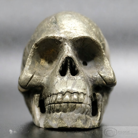 Healers Gold Human Skull
