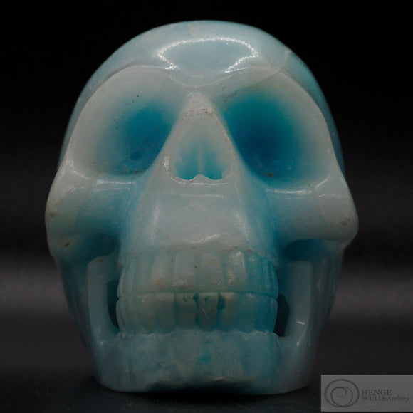 Hemimorphite Human Skull