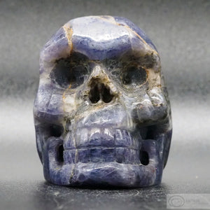 **RESERVED FOR NAN** Iolite Human Skull (Iy01)