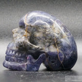 **RESERVED FOR NAN** Iolite Human Skull (Iy01)