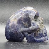 **RESERVED FOR NAN** Iolite Human Skull (Iy01)